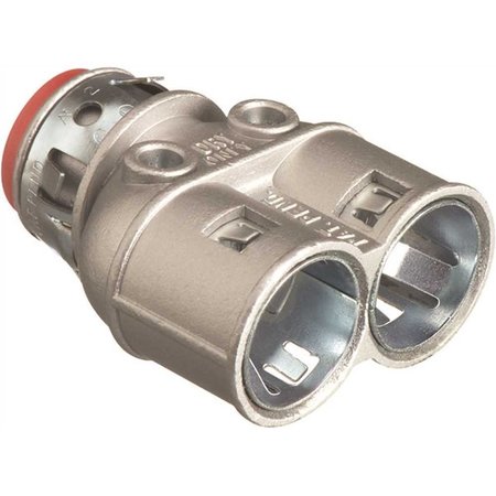 ARLINGTON INDUSTRIES 3/8 in. Snap2It Duplex Connector 3838AST-25